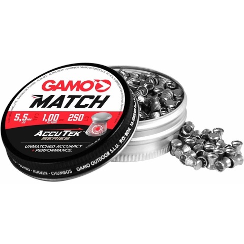 Gamo Śrut Match Accutek X Tin 5,5mm 250szt