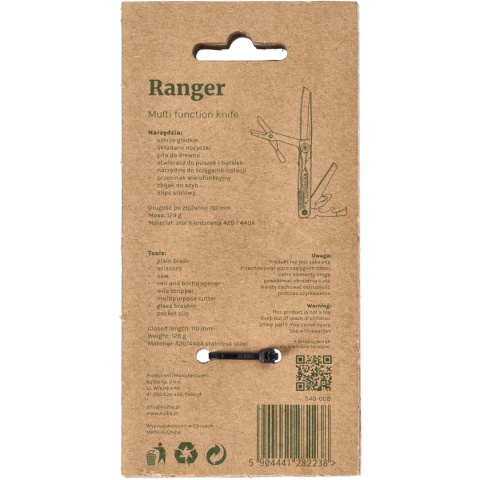 Outrest Nóż wielofunkcyjny Multitool Ranger