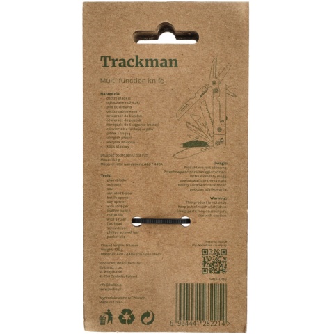 Outrest Nóż wielofunkcyjny Multitool Trackman