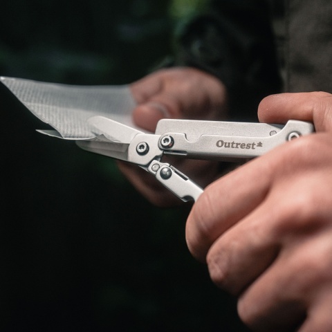 Outrest Nóż wielofunkcyjny Multitool Trackman