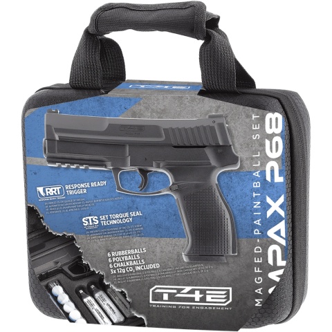 Umarex Pistolet RAM na kule gumowe Impax T4E P68 Set