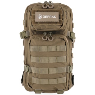Defpak Plecak taktyczny Ranger 25L FDE Flat Dark Earth