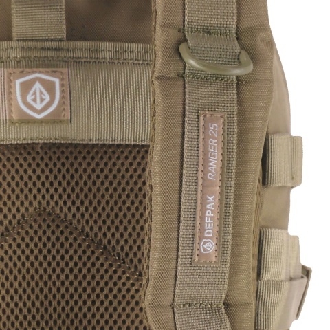 Defpak Plecak taktyczny Ranger 36L FDE Flat Dark Earth