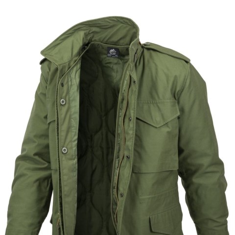 Helikon Kurtka M65 Nyco Sateen Olive Green KU-M65-NY-02