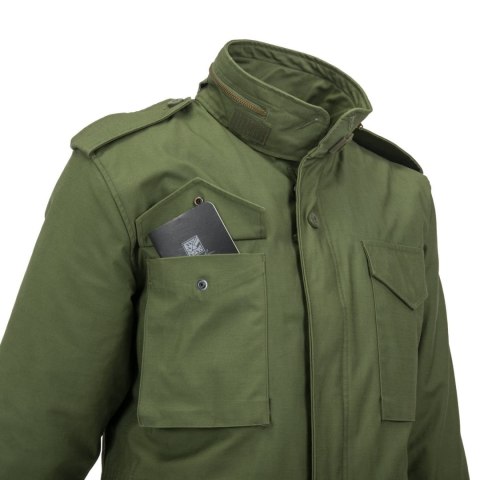 Helikon Kurtka M65 Nyco Sateen Olive Green KU-M65-NY-02