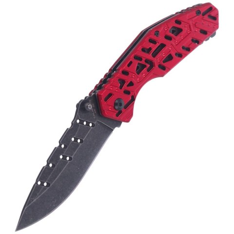 Herbertz Solingen Hit Aluminium Red 93mm 568212 Nóż składany