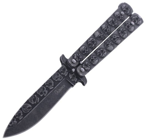 Martinez Albainox Balisong Skull Stone Nóż motylkowy 02184