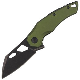 Fox Edge Atrax Green Aluminium FE-026 AOD Nóż składany
