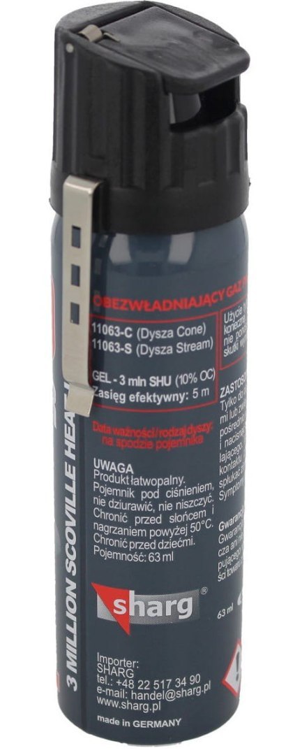 Graphite Gel 3mln SHU 63ml Stream Gaz pieprzowy w żelu 11063-S