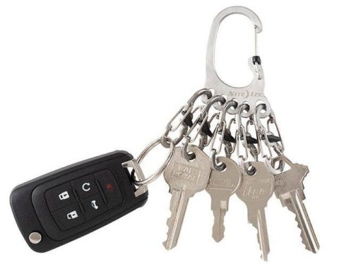 Nite Ize Karabinek na klucze BigFoot KeyRack Locker - Stalowy - KLKBF-11-R6