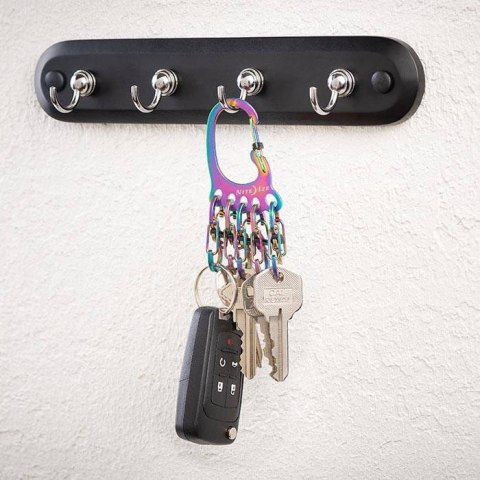 Nite Ize Karabinek na klucze BigFoot KeyRack Locker - Stalowy - KLKBF-11-R6