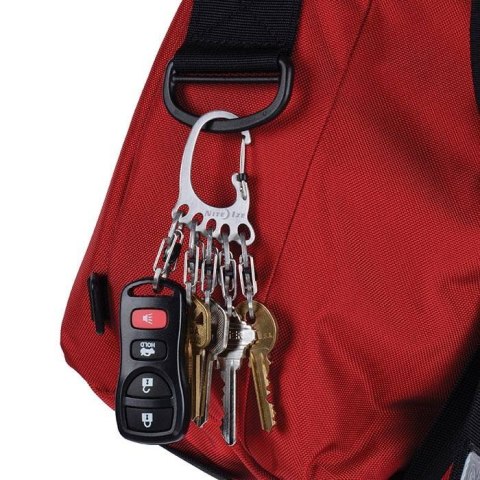 Nite Ize Karabinek na klucze BigFoot KeyRack Locker - Stalowy - KLKBF-11-R6