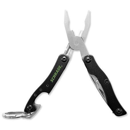 Schrade Multitool Keychain Tool Black ST12TSACP