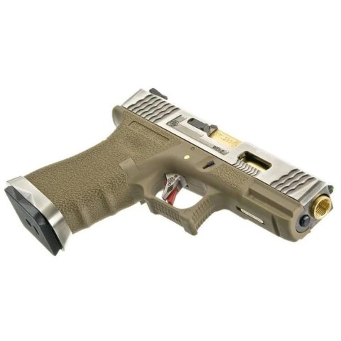 WE Glock 19 Replika ASG GBB WE-PS-G19-T4