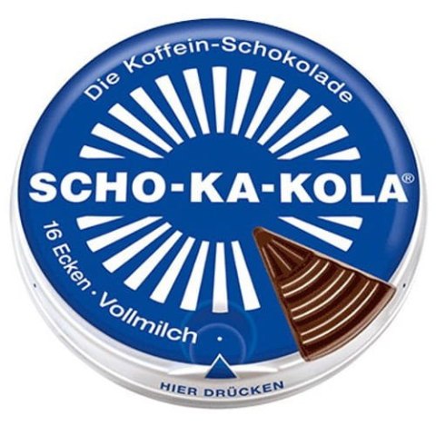 Czekolada Scho-Ka-Kola mleczna z kofeiną
