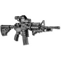 FAB Defense Chwyt pistoletowy AGR-43 do M4 M16 AR-15 Czarny