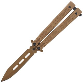 Martinez Albainox Balisong Abanico Coyote Nóż motylkowy 36226