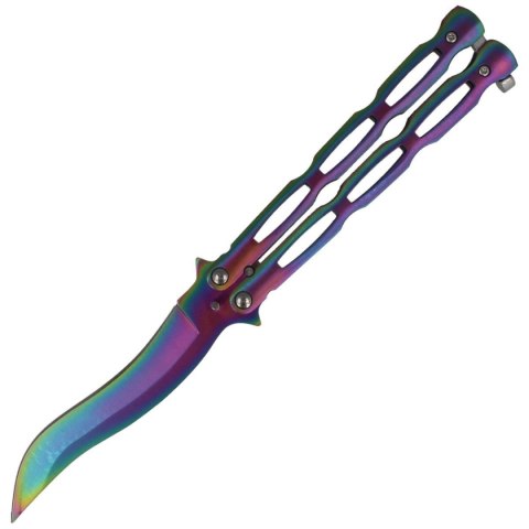 Martinez Albainox Balisong Rainbow Nóż motylkowy 36297