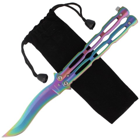 Martinez Albainox Balisong Rainbow Nóż motylkowy 36297