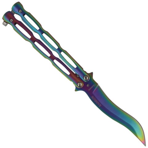 Martinez Albainox Balisong Rainbow Nóż motylkowy 36297