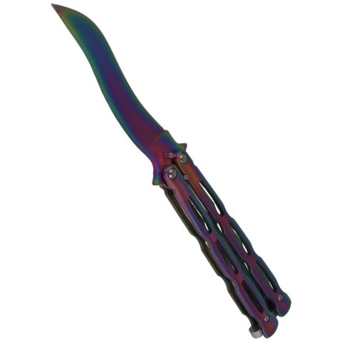 Martinez Albainox Balisong Rainbow Nóż motylkowy 36297