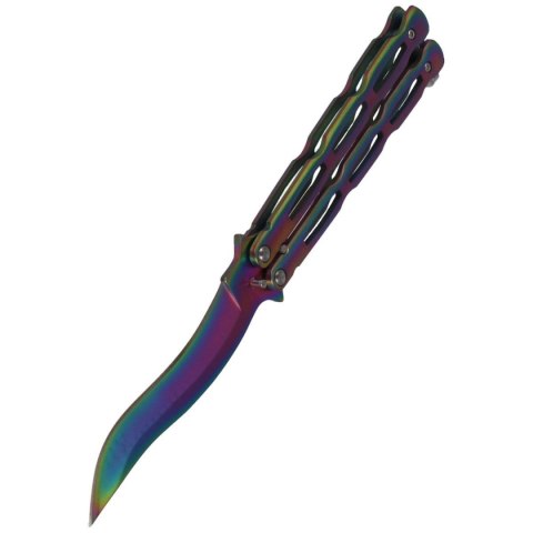 Martinez Albainox Balisong Rainbow Nóż motylkowy 36297