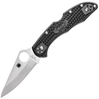 Spyderco Delica 4 Plain Nóż składany C11PBK