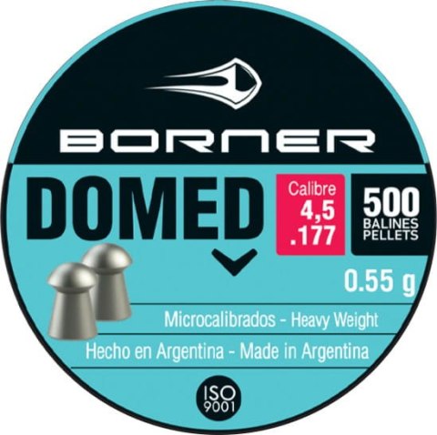 Borner Śrut Domed 4,5mm 0,55g 500szt