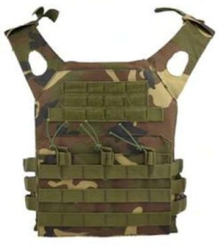 Kamizelka taktyczna CAMO Woodland Plate Carrier