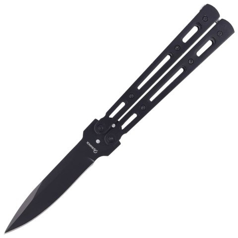 Martinez Albainox Black Steel Nóż motylkowy 02145