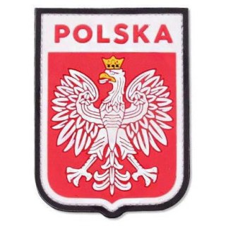 Naszywka 3D Polska Herb Kolor 73x100mm