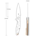 Ruike P105-K Jasnoniebieski Nóż składany