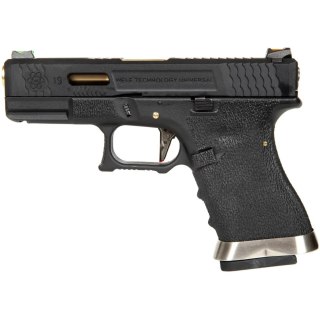 WE Glock 19 Replika ASG G Force T1 GBB WET-02-030820