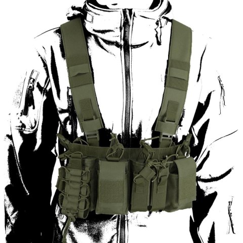 CAMO Kamizelka Chest Rig Storm Cordura Olive