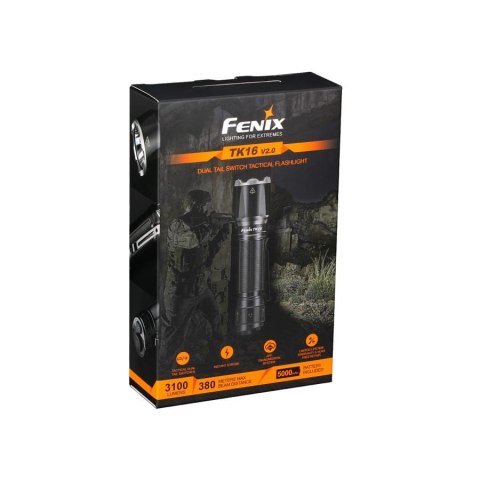 Fenix TK16 V2.0 Latarka akumulatorowa LED czarna 3100lm