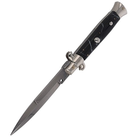 Frank Beltrame Nóż sprężynowy Switch Bayonet Marbled 23cm FB 23/MRBLB