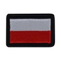 Haasta Naszywka Flaga Polski 3,8x5,6cm