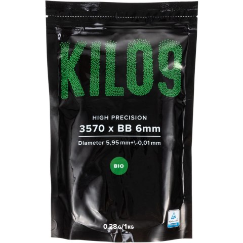 KILO9 Kulki ASG BIO 1kg 0,28g 3570szt