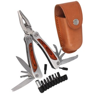 Herbertz Multitool 107600 Pakka Wood 10 bitów