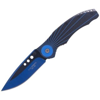 Herbertz Solingen Hit Aluminium Blue-Black 584412 Nóż składany