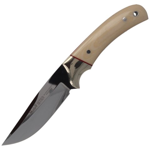 Muela SETTER-11B Full Tang Beige Micarta Noż myśliwski 220mm