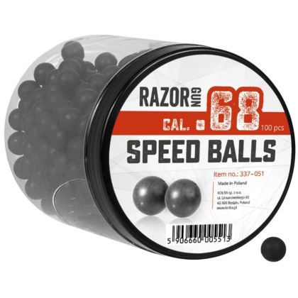 RazorGun Kule gumowe Speed Balls .68 100 szt