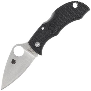 Spyderco Manbug Leaf Black Lightweight Nóż składany MBKLFP