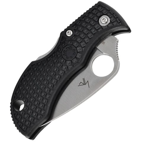 Spyderco Manbug Leaf Black Lightweight Nóż składany MBKLFP