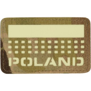 M-Tac Naszywka Flaga Poland Laser Cut Multicam Luminate