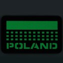 M-Tac Naszywka Flaga Poland Laser Cut Ranger Green Luminate