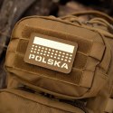M-Tac Naszywka Flaga Polska Laser Cut Coyote Luminate