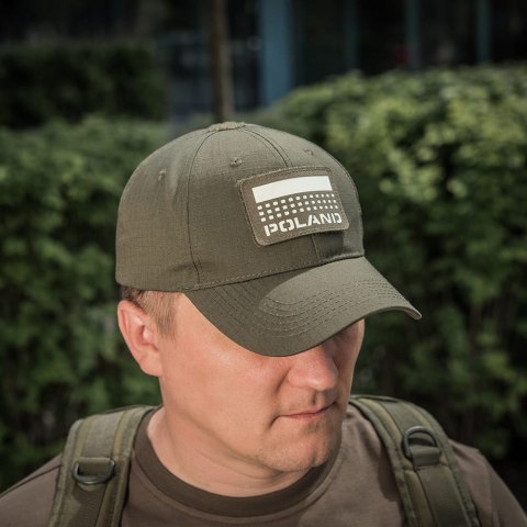 M-Tac Naszywka Flaga Polska Laser Cut Ranger Green Luminate