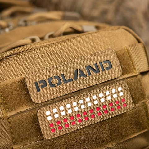 M-Tac Naszywka Poland Laser Cut Coyote/Black