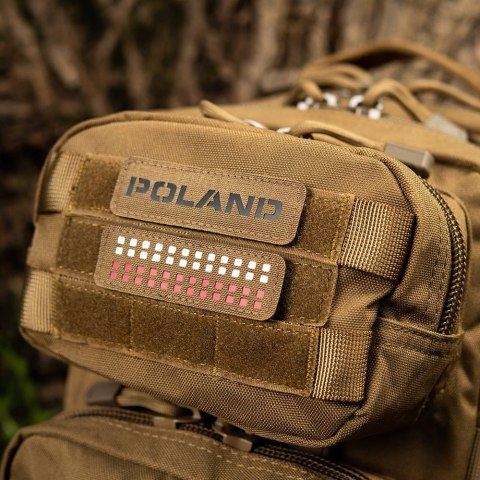 M-Tac Naszywka Poland Laser Cut Coyote/Black